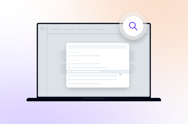 Search in Tabs