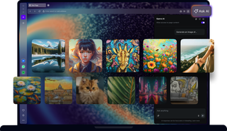 Gerador de imagens AI
