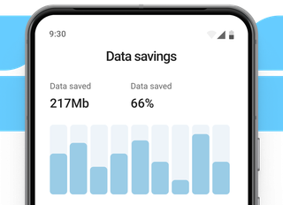BROWSER WITHDATA SAVINGS