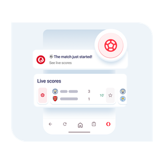 LIVE SCORES & NOTIFICATIONS