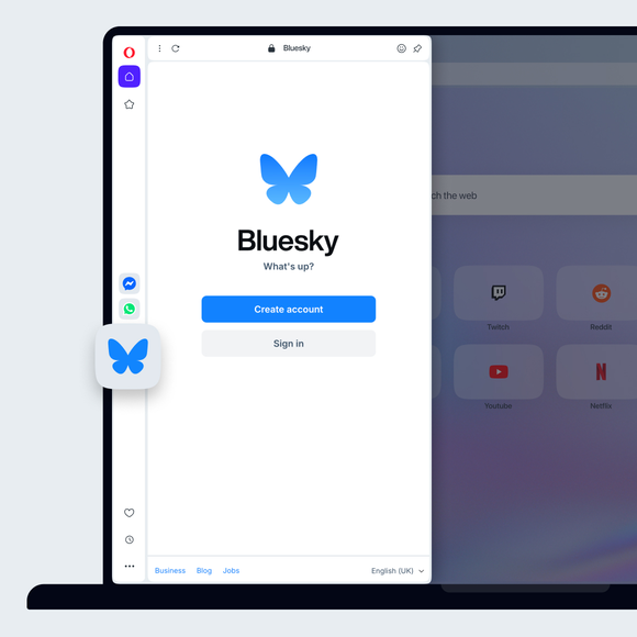 Connect to Bluesky instantly