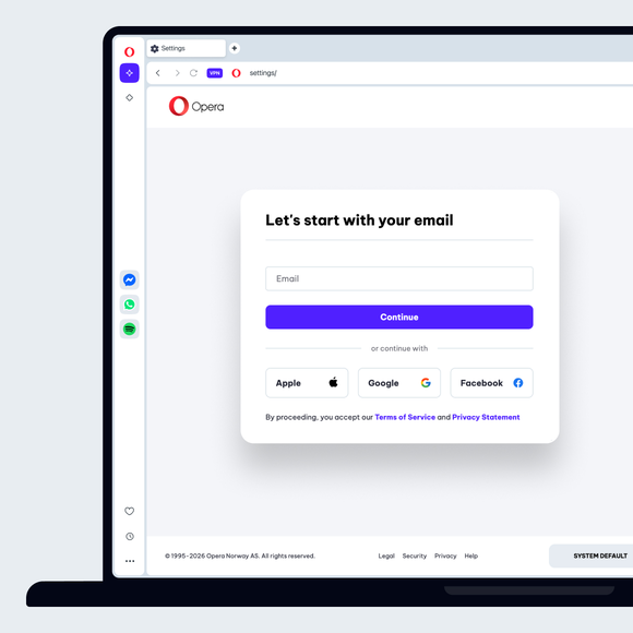 Thiết lập dễ dàng như 1, 2, 3