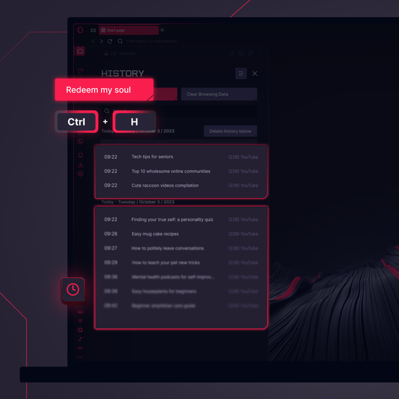 Pretend you’re dead