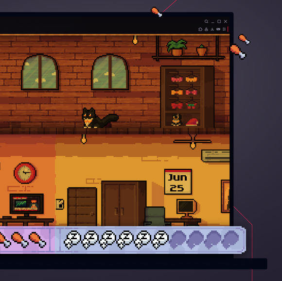 See some action on screen