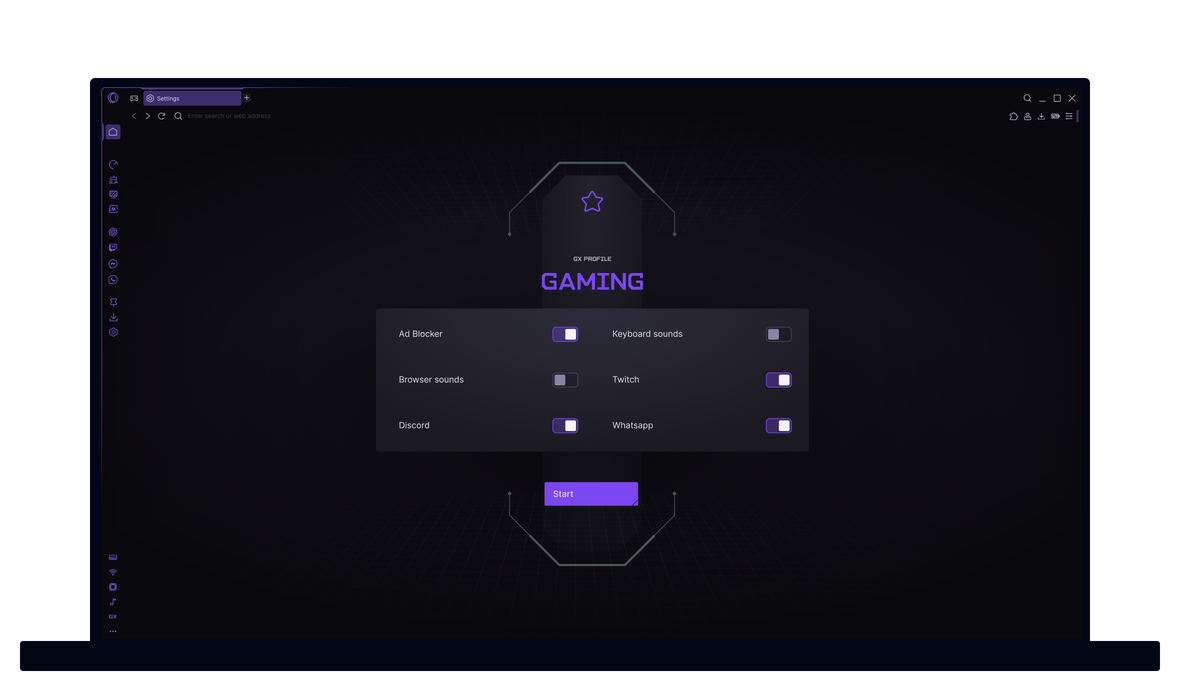 Профили браузеров в GX