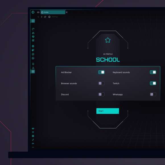 Профили браузеров для работы или учебы