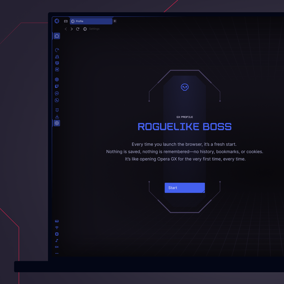 Профиль браузерной Roguelike