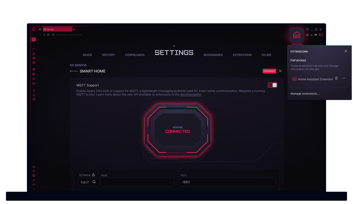 Розумний дім у GX