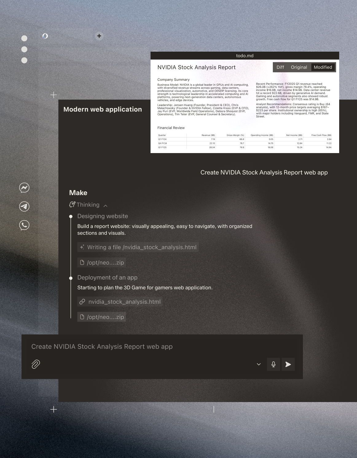 The browser that creates with you