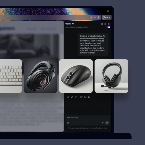 Gerar imagens de IA para trabalho ou estudos