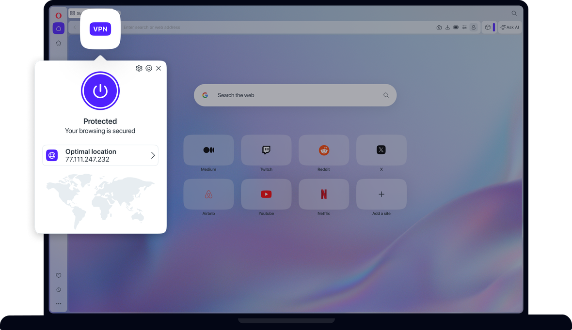 VPN gratis untuk seluler dan komputer