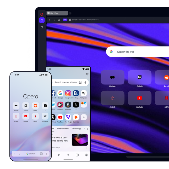 Один браузер, много устройств