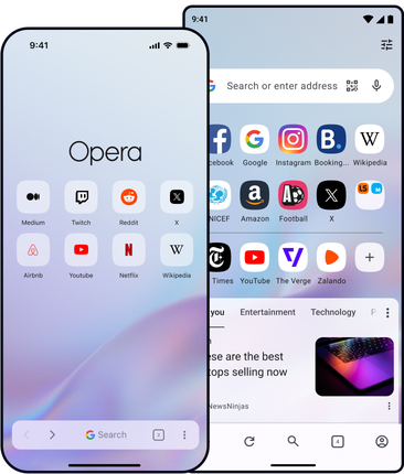 Get the Opera browser for any device