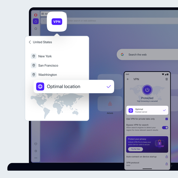 Бесплатный VPN для мобильных устройств и компьютеров