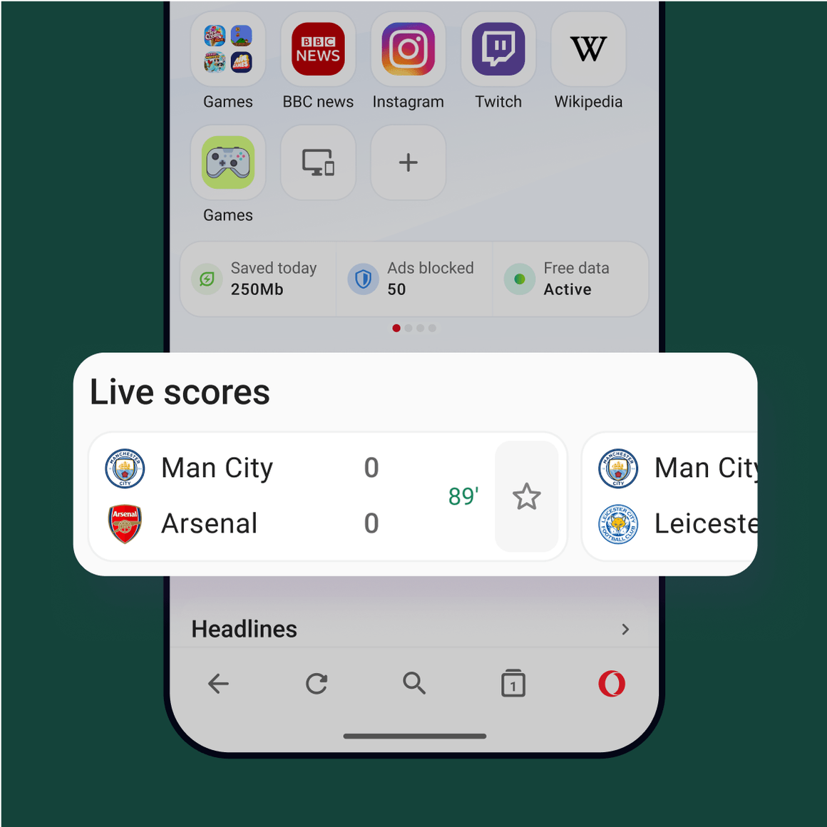 Opera Mini Fast Browser Opera Mini | Fast mobile browser with data savings | Opera