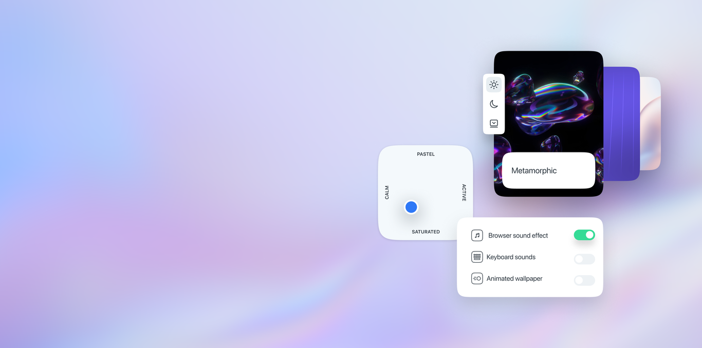 用 Opera 主题改变你的浏览器。