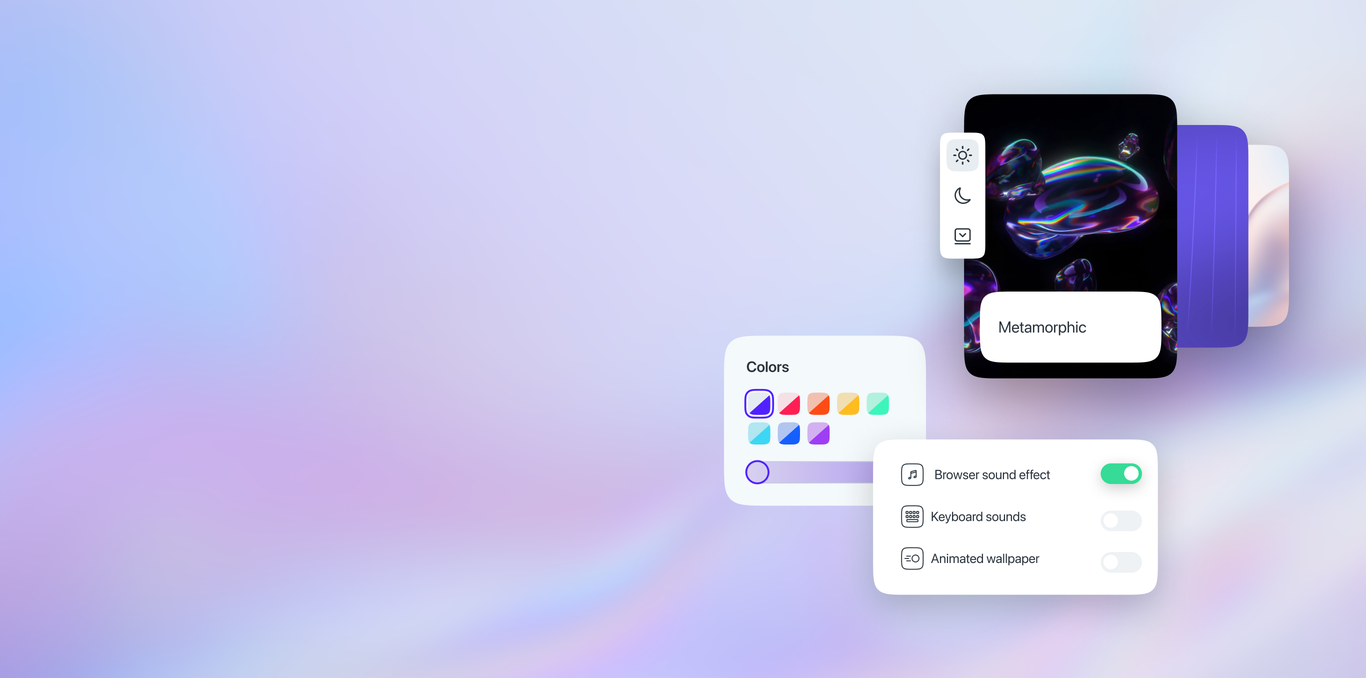 Transform your browser with Opera Themes.