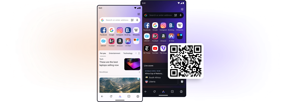 Tải xuống trình duyệt Android thông minh của Opera