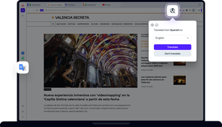 Translate in Opera