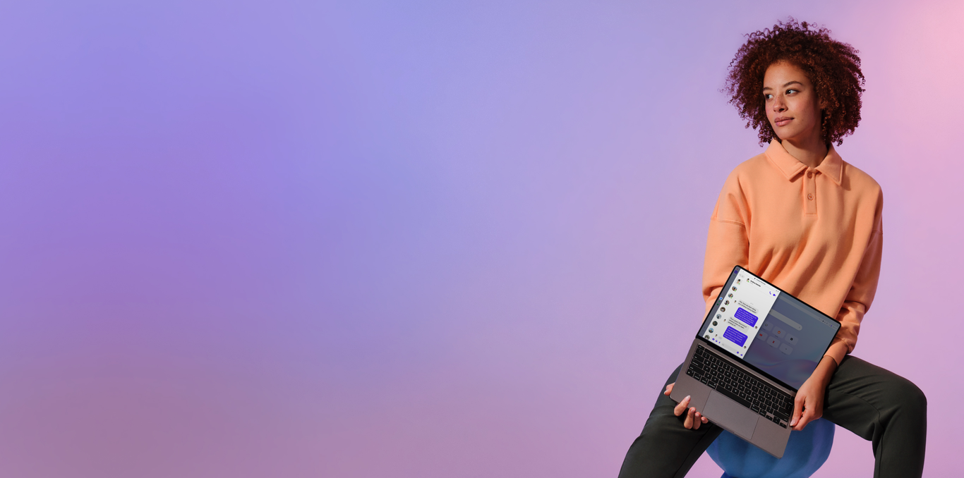 데스크톱에서 Opera 브라우저로 메신저 사용