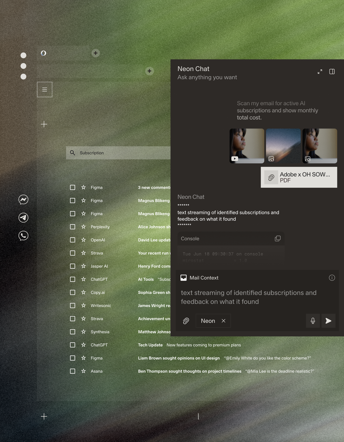 The browser that creates with you